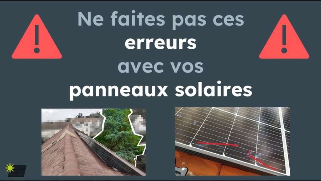découvrez les erreurs courantes lors de l'installation de panneaux solaires et comment les éviter pour garantir une installation efficace et durable de votre système énergétique.
